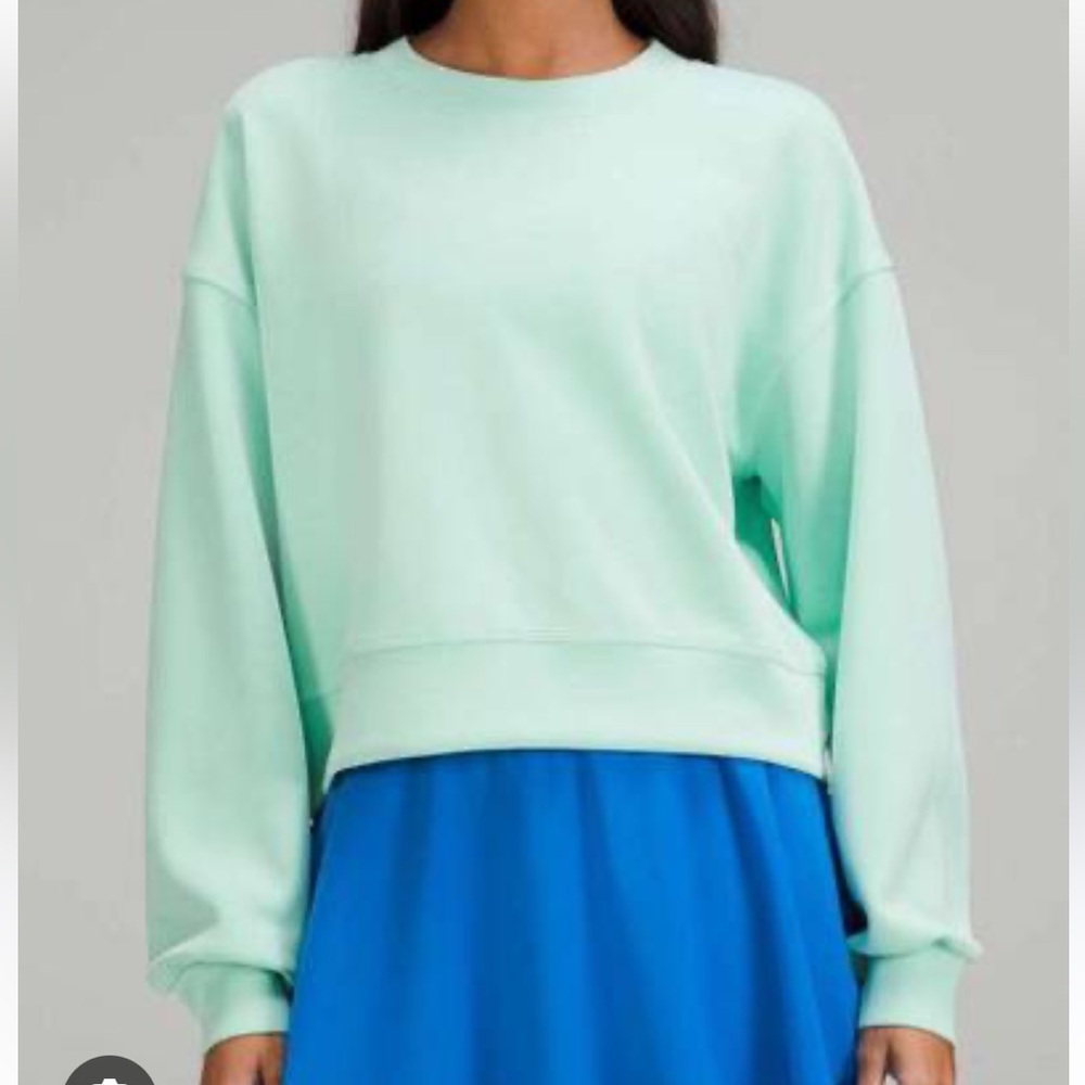 Lululemon Softstreme Perfectly Oversized Cropped Crew